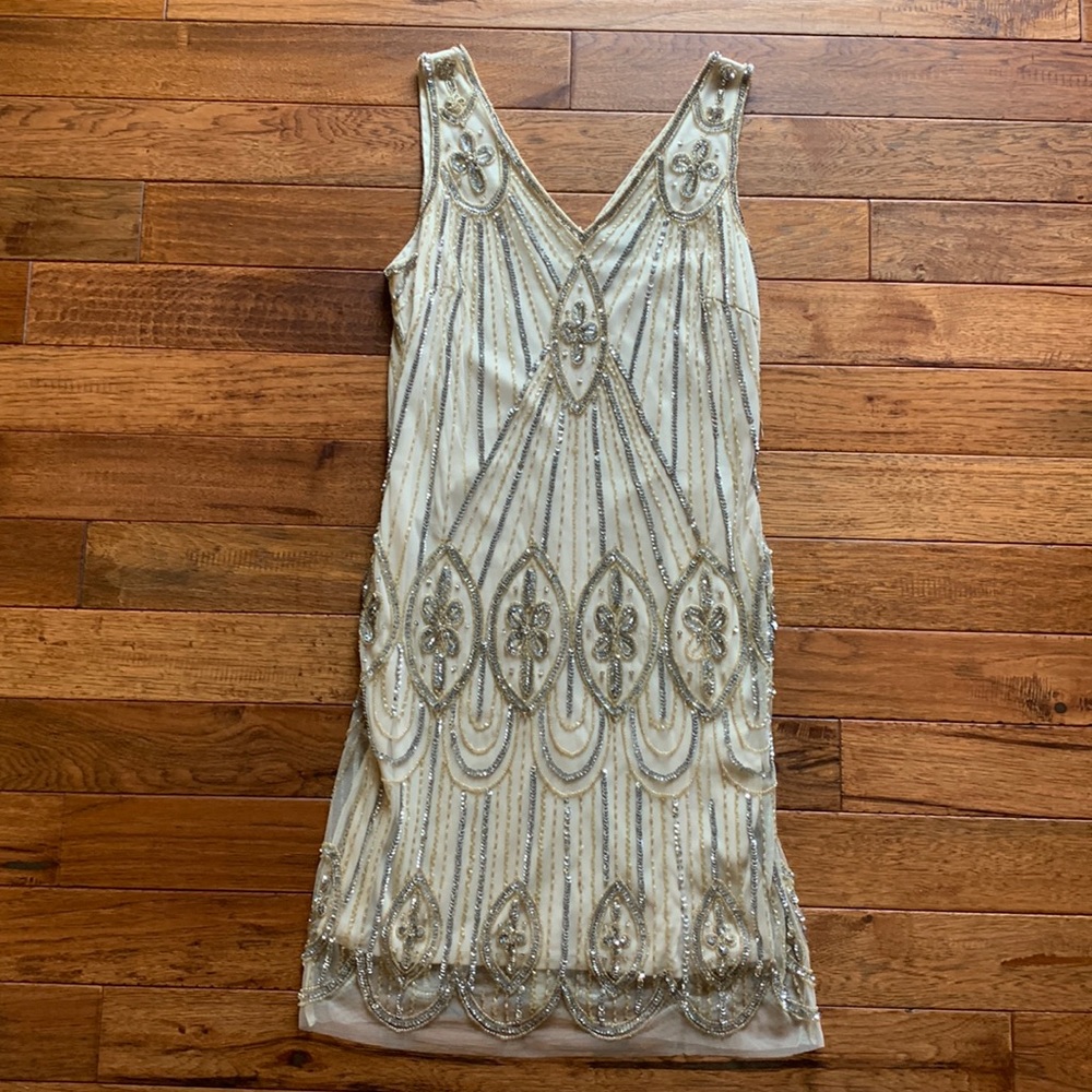 Prelude Beaded Flapper Dress